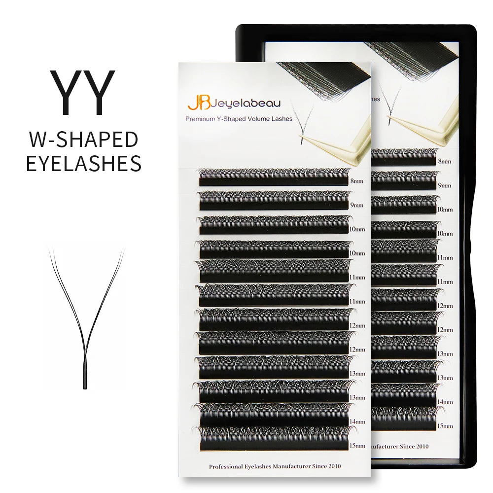 Eyelash Extensions W Shape 3D-8D Premade Fans for Lash Artists