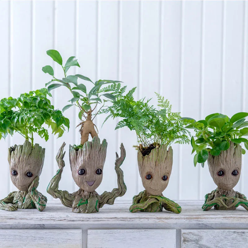 Miniature Groot Figurine for Home Decor - 5CM Cartoon Tree Man Ornament