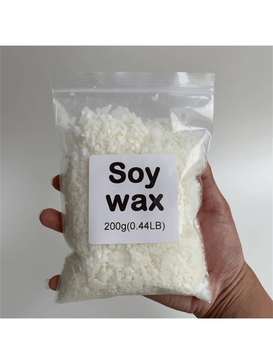Natural Soy Wax for Candle Making - 50g-1000g Blocks, Bulk Candle Wax