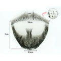 Human Hair Fake Beard for Film & TV Makeup - Daily Use Costume Accessory