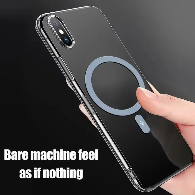 Magnetic Metal Ring Sticker for iPhone Magsafe Wireless Charger Car Phone Holder