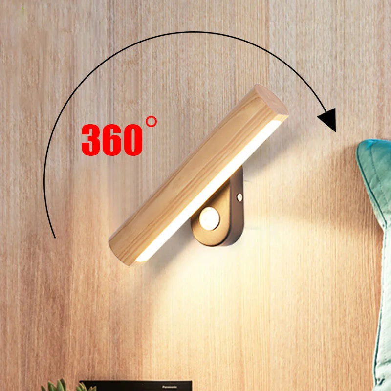 Modern Adjustable LED Wall Lamp with Switch for Indoor Home Decor