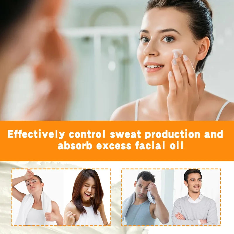 Face Antiperspirant Cream - Oil Control, Odor Removal & Sweat Absorption 50ml