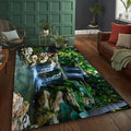 3D Ocean Scenery Floor Mat for Living Room Bedroom Kitchen Bathroom Home Decor