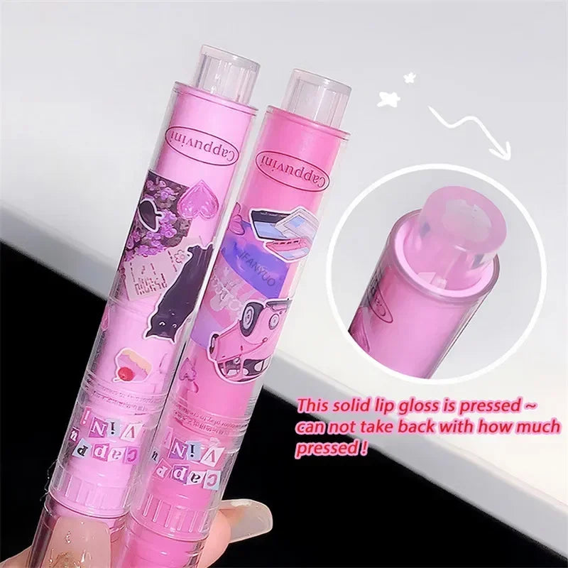 Hydrating Lip Gloss Waterproof Lip Plumper & Fade Lip Lines - Assorted Colors