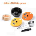 Reusable Coffee Capsule Filter Set for BOSCH Tassimo Machines - Silicone Lids & Bean Pods