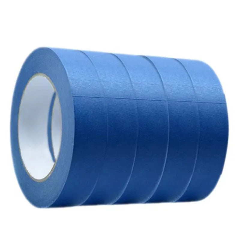 20M Blue Painter Masking Tape for DIY Painting & Decorating - General Purpose Adhesive Paper