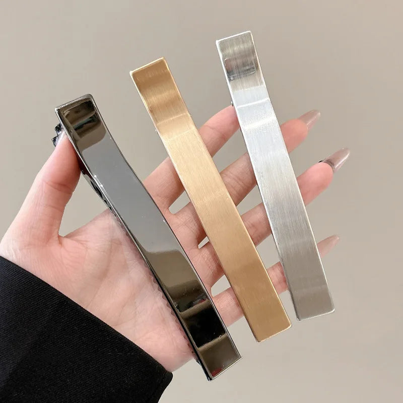 3-Pack Metal Hair Clips Barrettes for Girls Women Elegant Hair Accessories