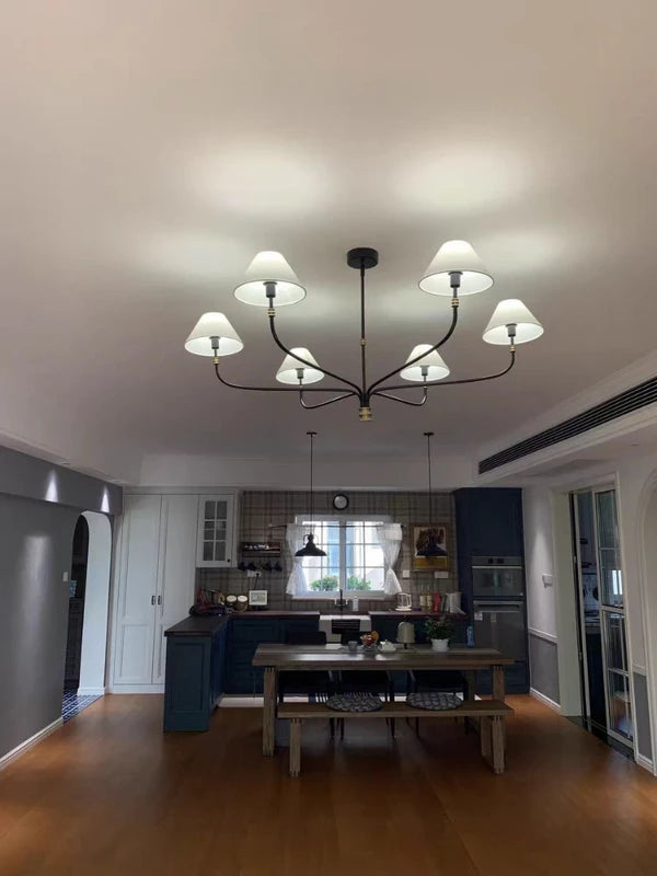 Minimalist Pendant Light for Living Room Bedroom Study E14 Adjustable Fixture