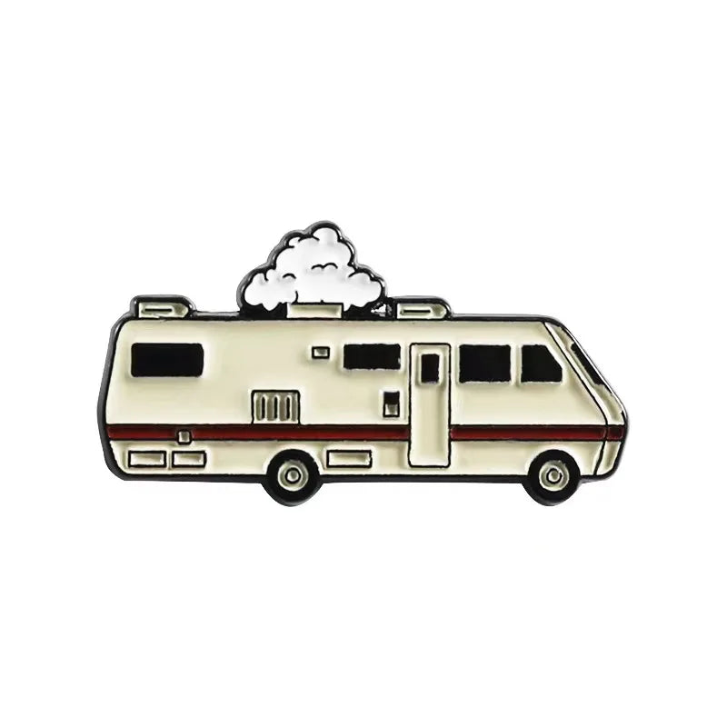 Breaking Bad Enamel Pin for Jackets Backpack Brooch Metal Badge Gift