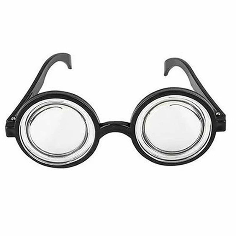 Funny Halloween Round Glasses Cosplay Costume Accessory Kids Teens Party Favors