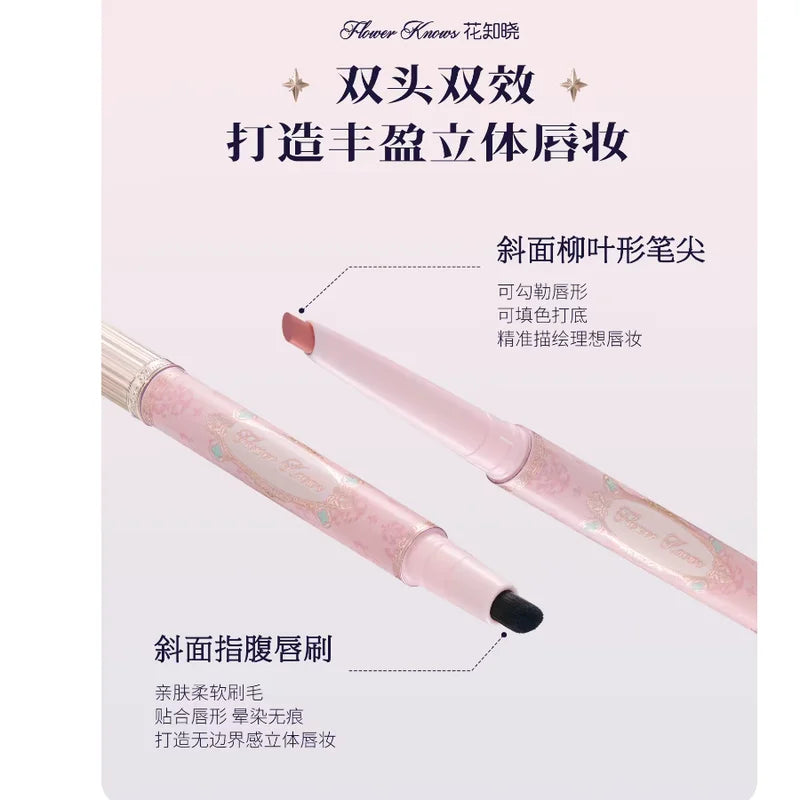 Unicorn Lipstick Pencil Lip Liner & Contouring Lip Makeup Kit - Nude Shades