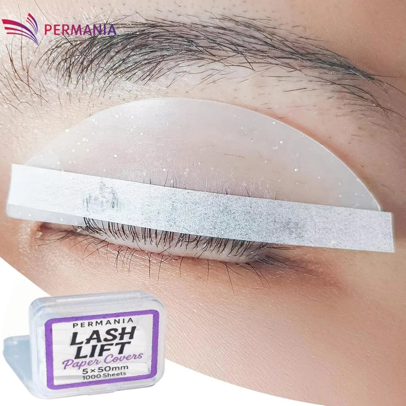 Eyelash Perm Covering Paper 1000pcs for Lash Lift Keratin Fixing Film