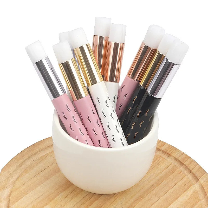 Eyelash & Eyebrow Brush Set for Lash Extensions and Makeup Cleaning - 5/20/50 pcs