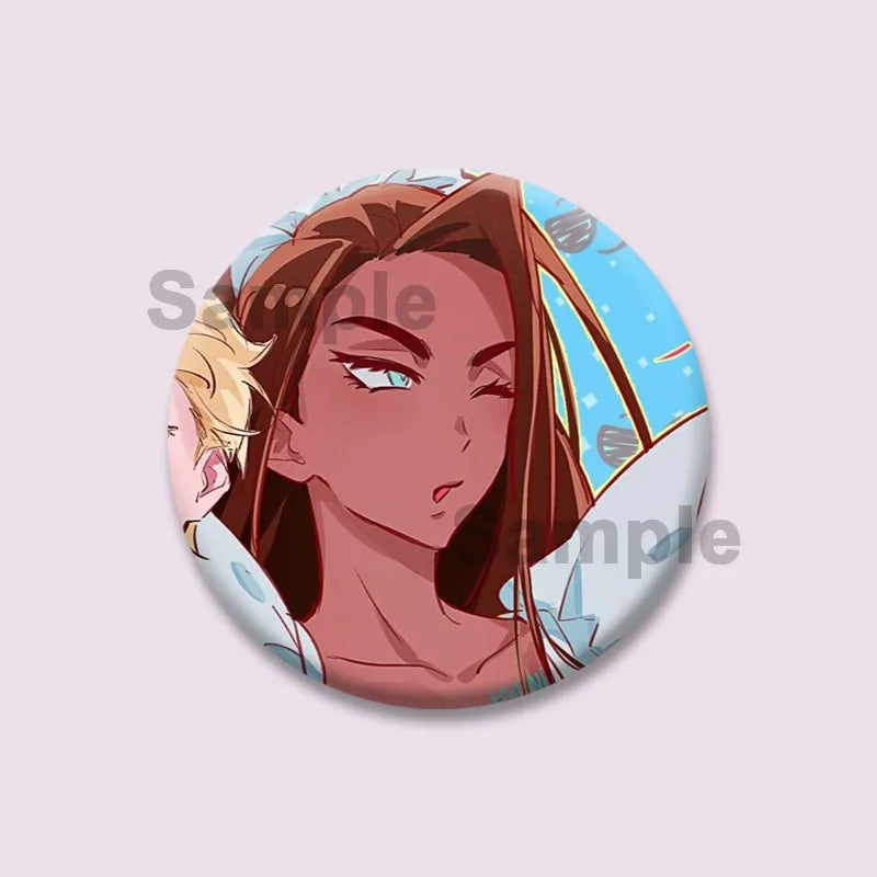 Anime Character Badge Pins Enamel Brooches for Backpack Clothes Accessories