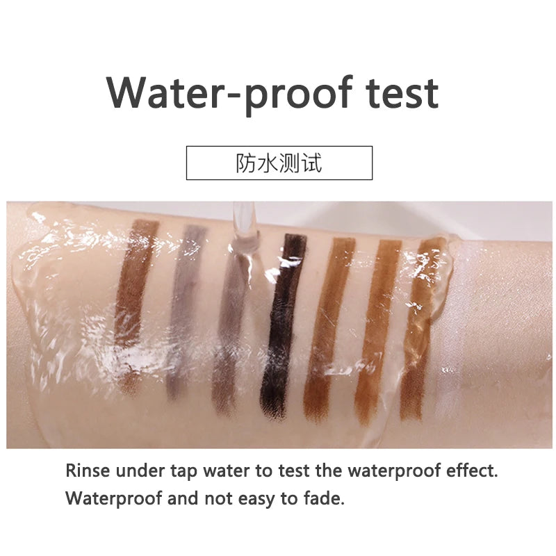 Waterproof Microblading Eyebrow Pen - Long-Lasting Eye & Lip Makeup Supplies