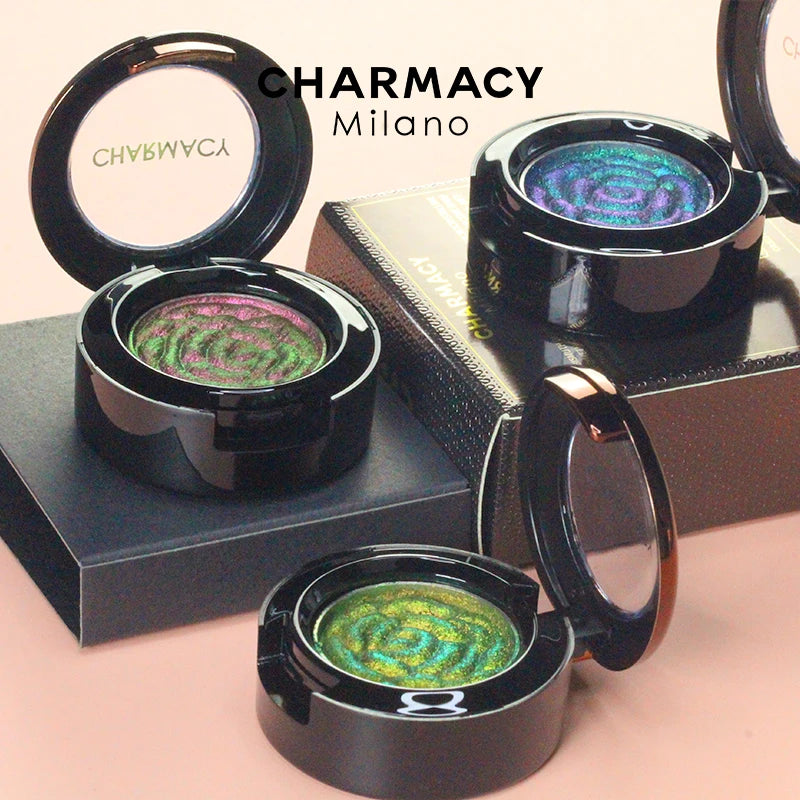 Multichrome Glitter Eyeshadow Powder - Vegan, Cruelty-Free, Metallic Finish