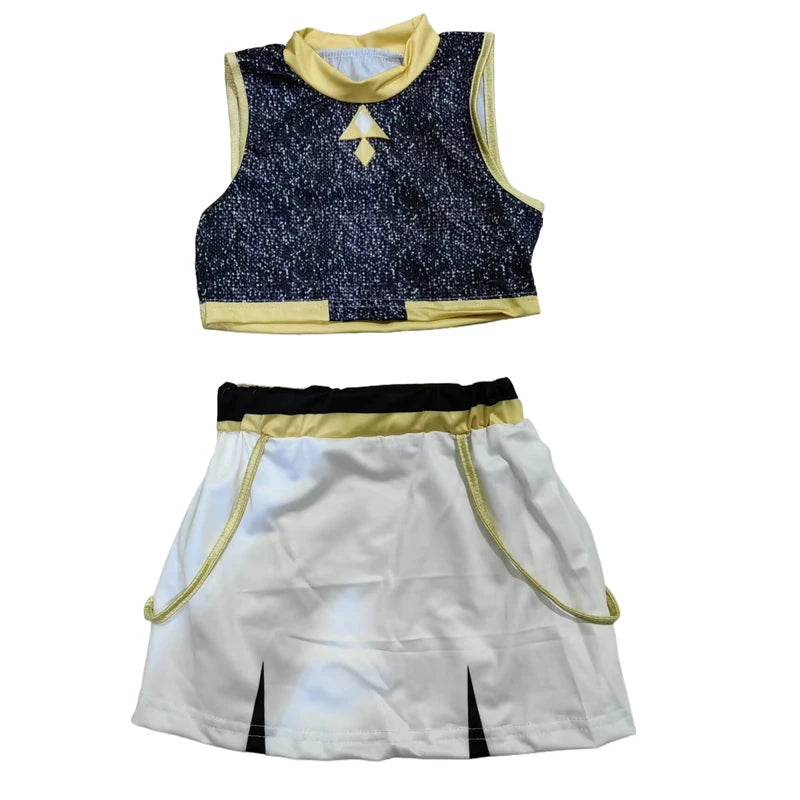 Kids Cosplay Costume Girl Group Idol Performance Outfit Halloween Party Clothing