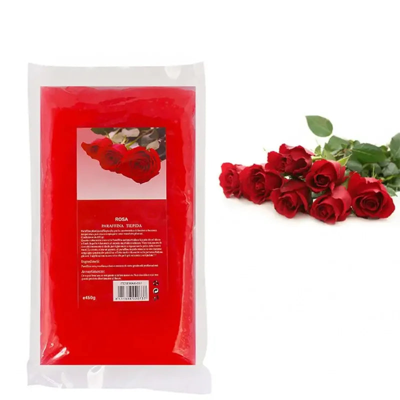 Paraffin Wax Hand Mask Kit 450g for Moisturizing & Skin Care - Spa & Home Use