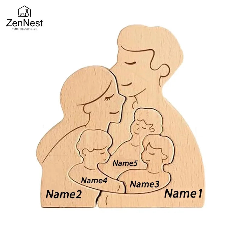 Personalized Wooden Home Decorations & Puzzles - Custom Gifts for Mother's Day & Father's Day