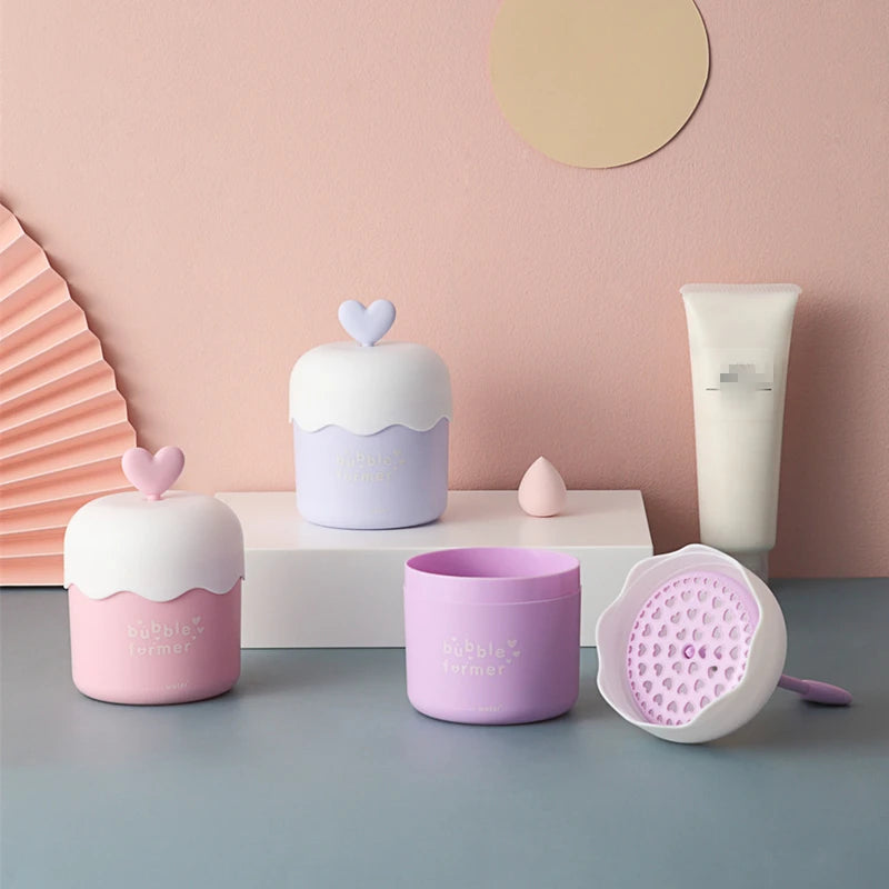 Foaming Facial Cleanser Dispenser Cup for Body and Skin Care