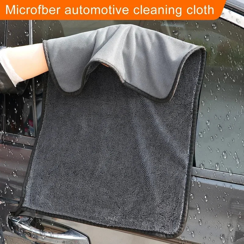 Microfiber Car Wash Towels 8-20pcs Ultra-Absorbent Dual-Sided Cleaning Rags