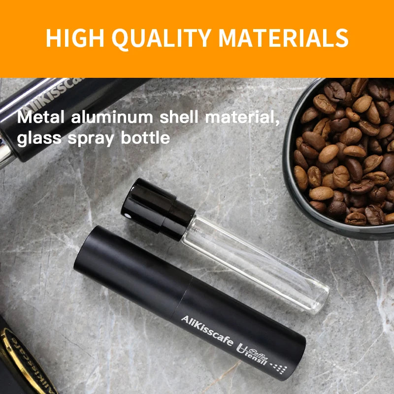Portable Coffee Beans Spray Bottle 10ml Anti-Static Humidifier for Barista Espresso
