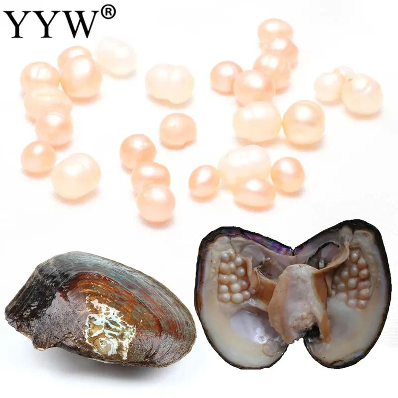 Freshwater Pearl Beads 6-7mm for Jewelry Making - 18pcs DIY Bracelet & Necklace Supplies