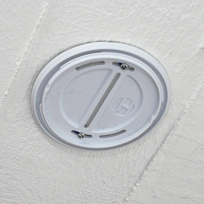 Wall-Mounted Hidden Safe Box Smoke Detector Design Security Hiding Storage