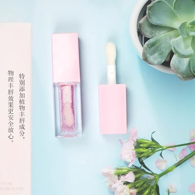 Private Label Clear Lip Gloss with Custom Logo, Long-Lasting & Moisturizing