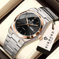 Luxury Women's Quartz Watch Waterproof Luminous Auto Date & Week Display