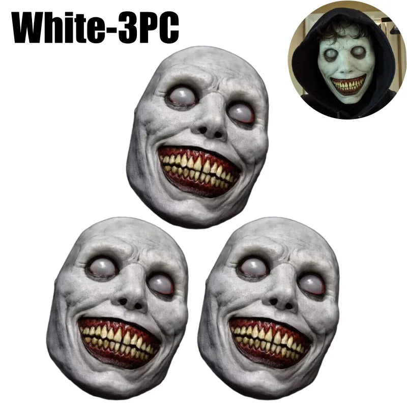 Halloween Smile Demon Mask for Cosplay Party Ghost Costume Haunted House Decor