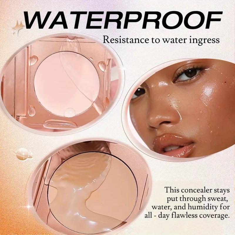 Full Coverage Matte Concealer for Dark Circles & Blemishes Waterproof Long Wear