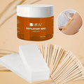 Depilatory Wax Hair Removal Kit - Painless Sugaring Cold Wax 60g for Face & Body