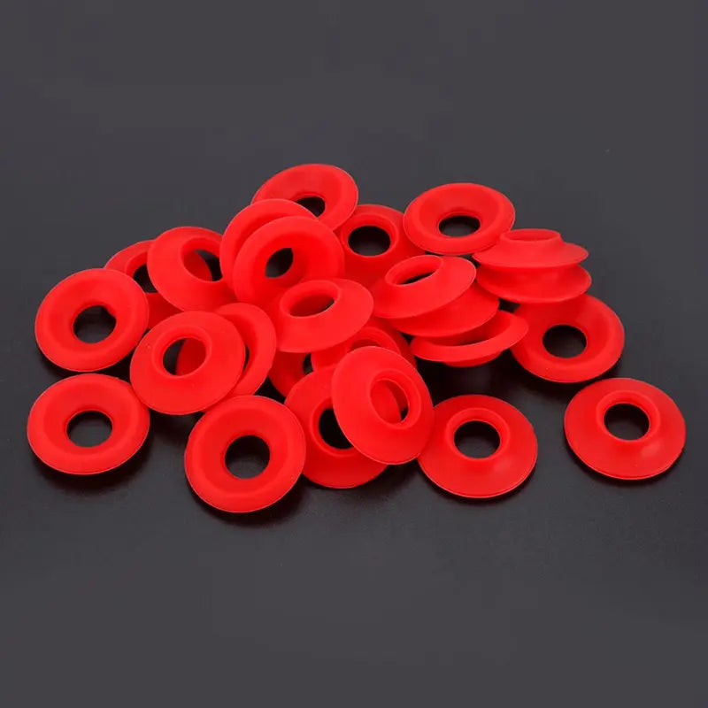 25 Pack Red Silicone Gasket Washers for Swing-Top Bottles Home Brew Beer Seals