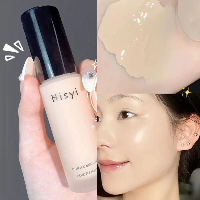 High Coverage Liquid Foundation Makeup Base Waterproof Concealer BB Cream for Face