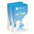 Depilatory Wax Strips for Hair Removal - 20/40 Pcs Cold Wax Paper for Face, Body, Arms, Legs