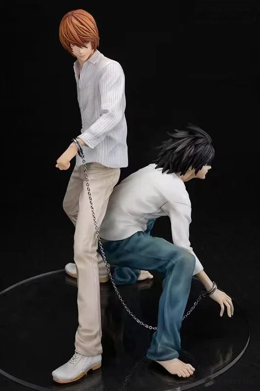 20cm Anime Action Figure - Death Note Yagami Light & L Lawliet Collectible Toy
