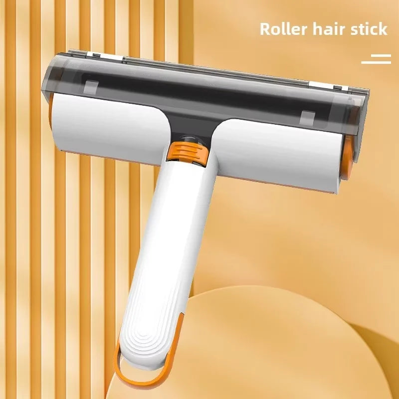 Double-Sided Static Lint Remover Brush for Clothes & Furniture - Reusable Portable Cleaner