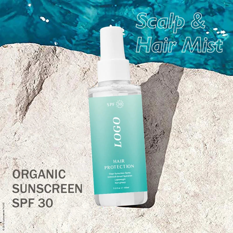 Lightweight 100ml Leave-In Hair Spray with Custom Logo - Hair Protection & Oil Control