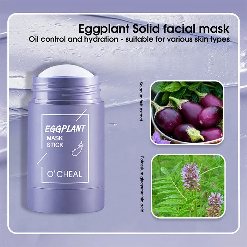 Facial Mask Stick Green Tea Honey Peach Pore Cleansing & Moisturizing Mud Film