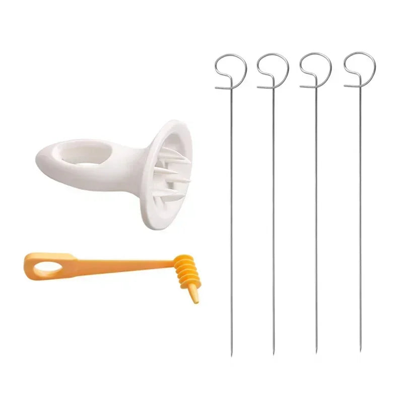 Potato Spiral Cutter Kitchen Tool for Vegetable Slicing and Making Twisted Potatoes