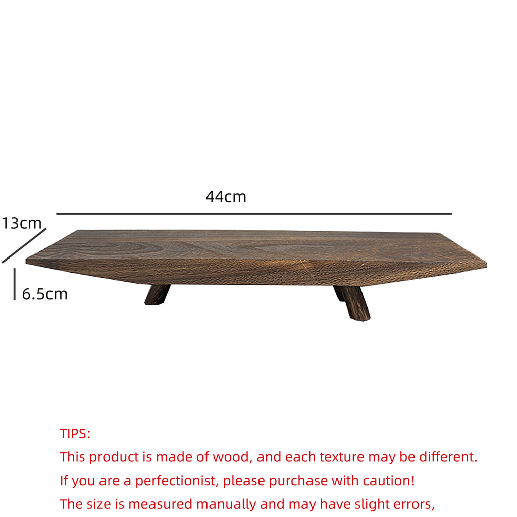 Living Room Black High-End Solid Wood Candle Holder Pendulum Decor