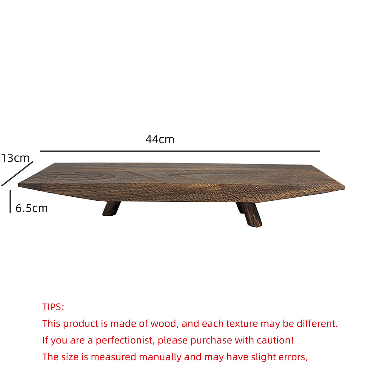 Living Room Black High-End Solid Wood Candle Holder Pendulum Decor