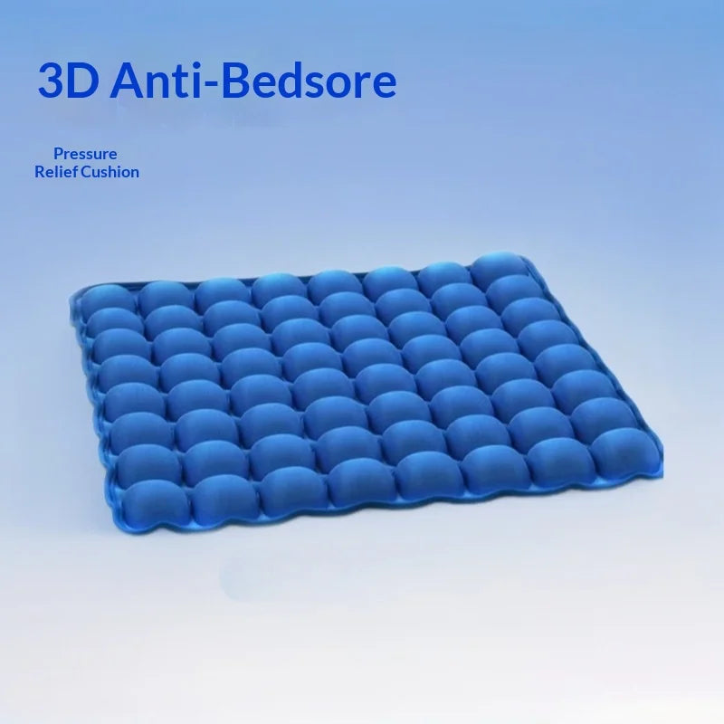 Anti-Decubitus 5D Air Cushion with 56 Interconnected Airbags for Pressure Relief Seat Pad