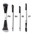 2 in 1 Highlight Blush Makeup Brush - Soft Fiber Face Cosmetic Tool