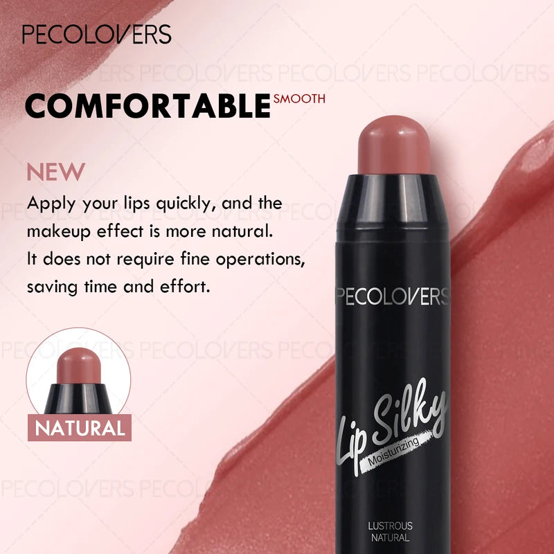 Moisturizing Lipstick Pen Set - Long-lasting Hydrating Glossy Lip Makeup