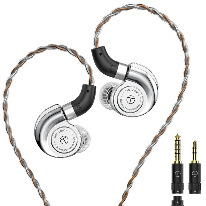 High-Performance In-Ear Monitors with Diamond Diaphragm & Detachable Cables