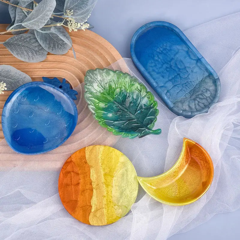 Pearlescent Powder Set for Resin Art - 6 Color Options for DIY Crafting