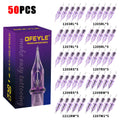 Disposable Tattoo Cartridge Needles with Safety Membrane - Mixed Sizes 20/50 pcs
